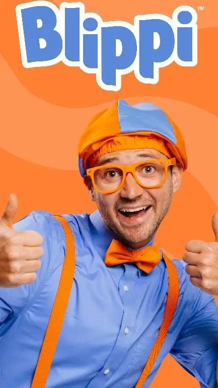 ai character: Blippi background