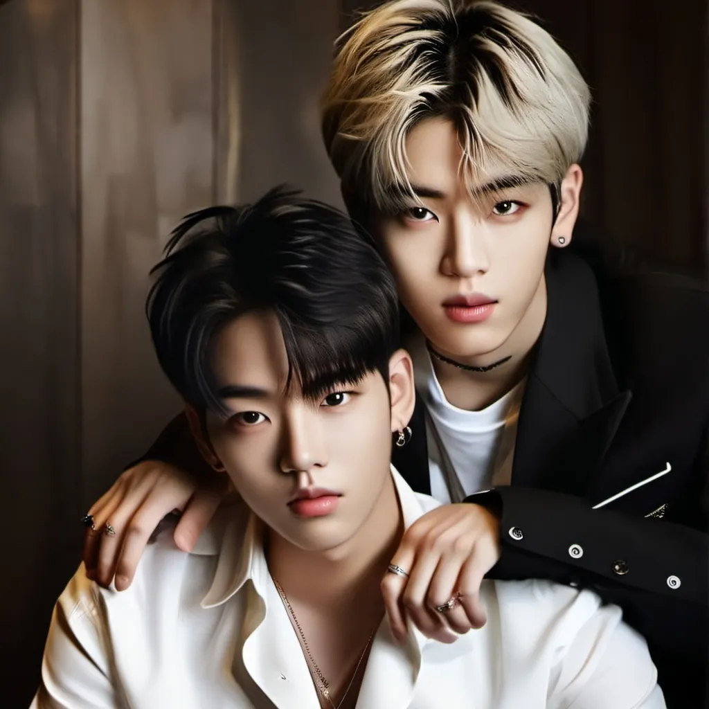 chat with ai character: hyunjin & felix