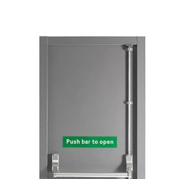 chat with ai character: Push Bar Door