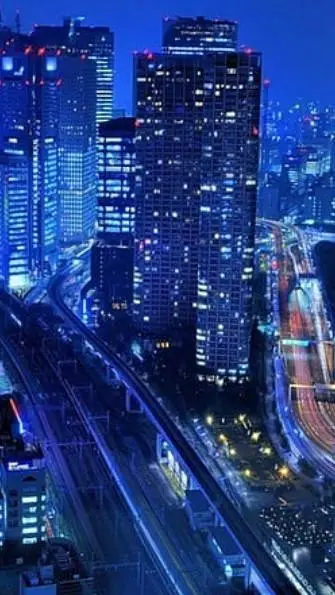 ai character: a nice city centre background