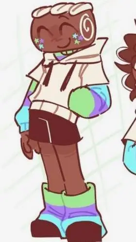 ai character: 🍪>Cosmo!<⭐ background