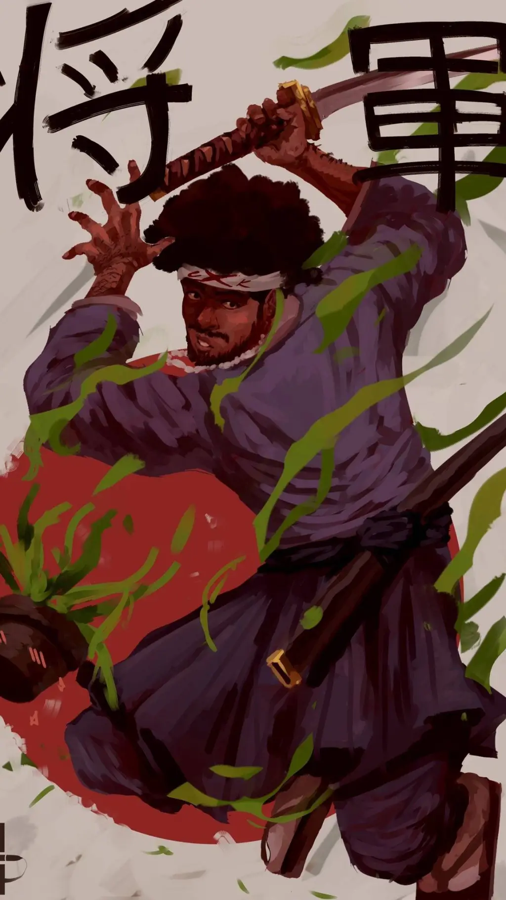 ai character: 🤺CoryxKenshin🥷🏿 background