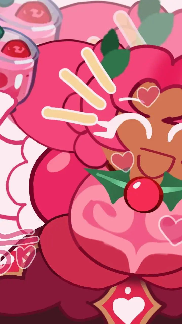 ai character: Hollyberry Cookie background