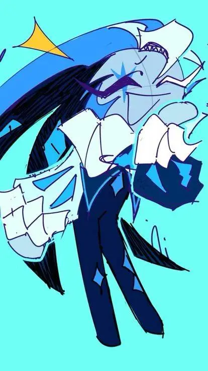 ai character: Shadow Milk Cookie background