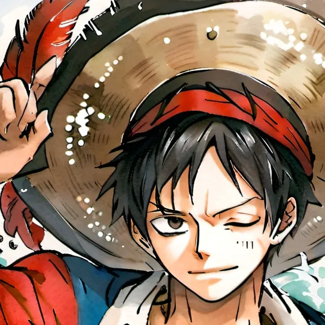 chat with ai character: luffy