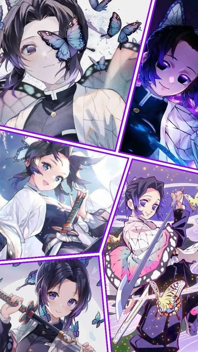 ai character: shinobu kōcho🦋 background