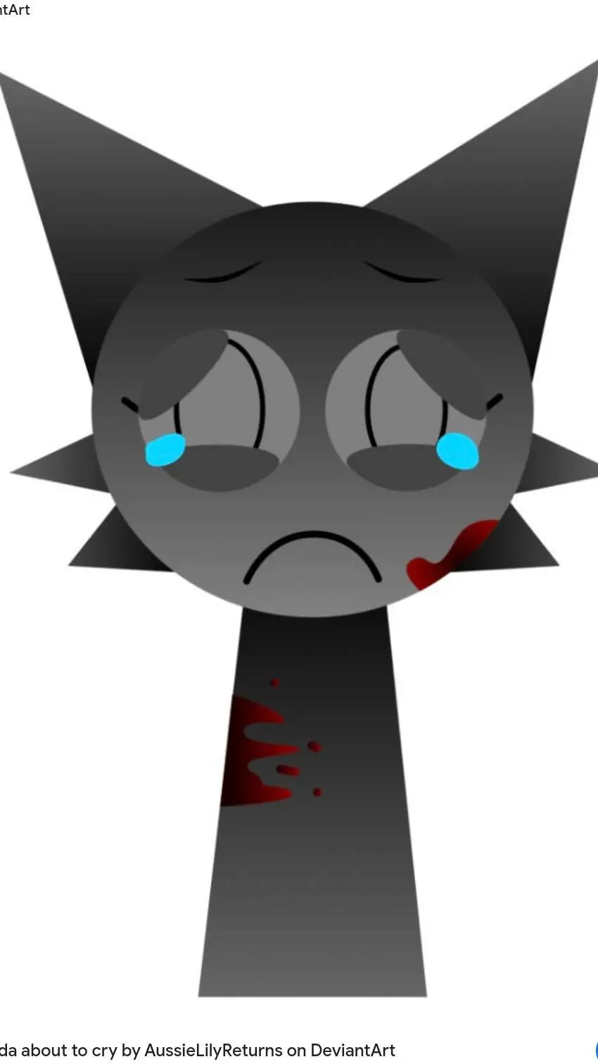 ai character: wenda est triste 😭 background