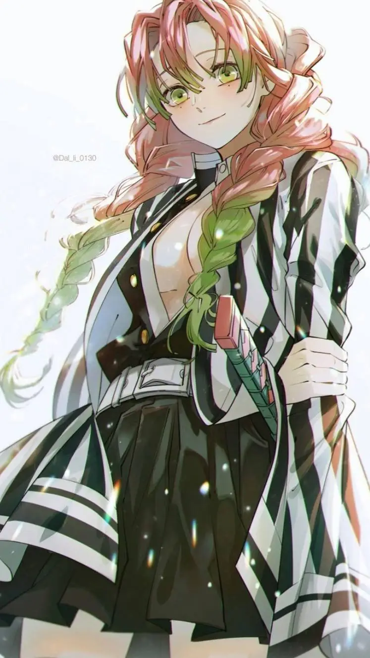 ai character: mitsuri x obanai background