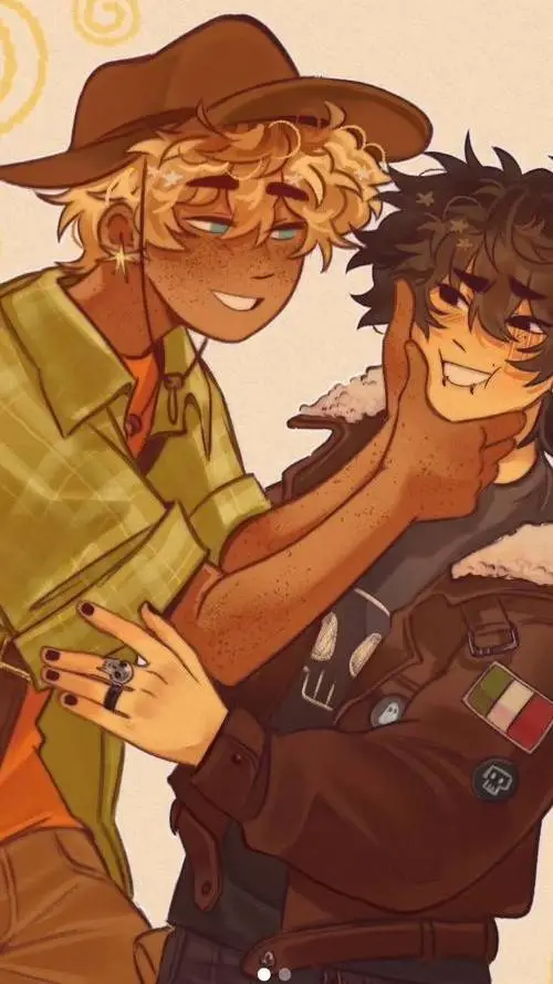 ai character: Solangelo kid background