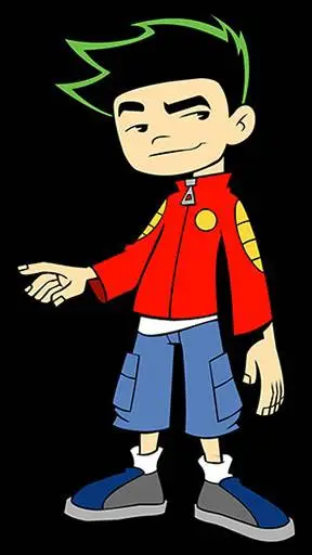ai character:  jake long  background