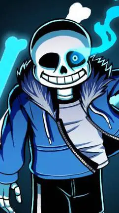 ai character: sans  background