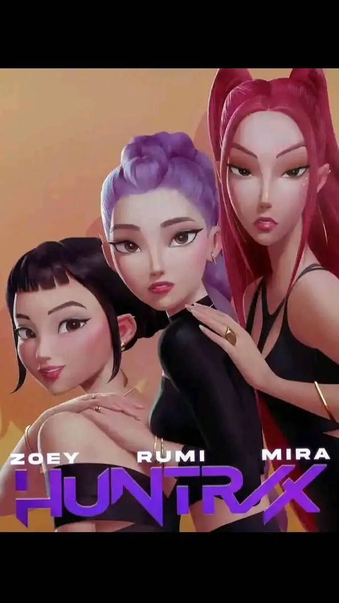ai character: Huntrix background