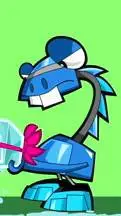 ai character: Lunk Enojado background