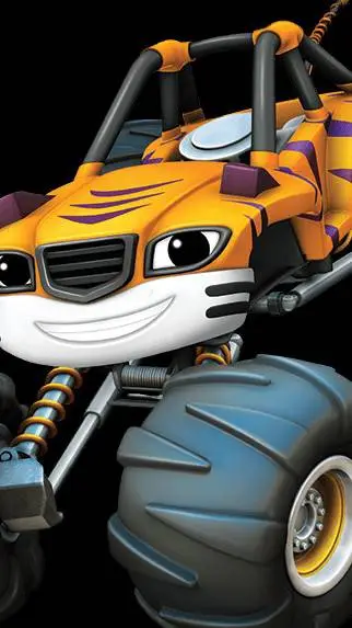 ai character: Stripes background