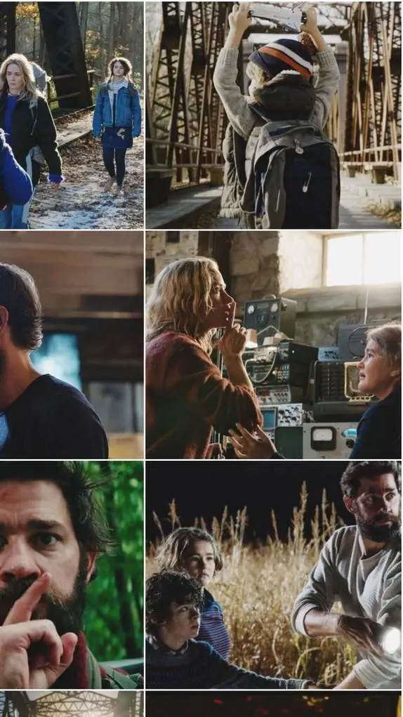 ai character: a quiet place background