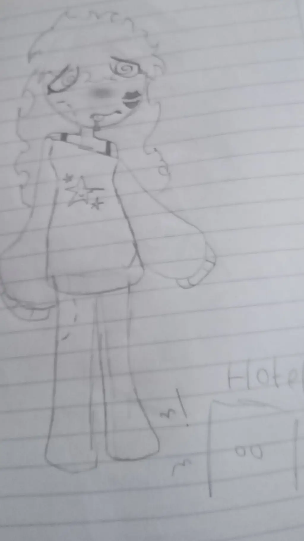 ai character: alex el dibujo background