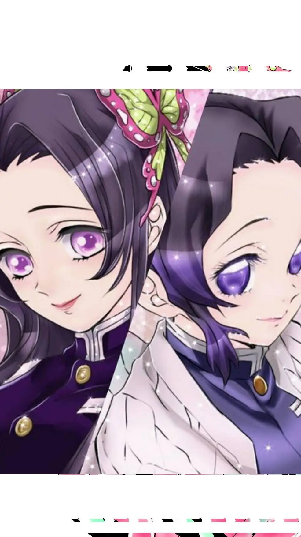 ai character: kanae e shinobu  background