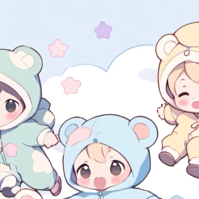 chat with ai character: chibi babies