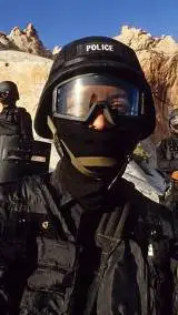 ai character: navajo swat  background