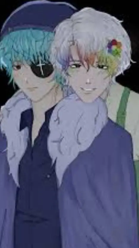 ai character: dandy x astro background