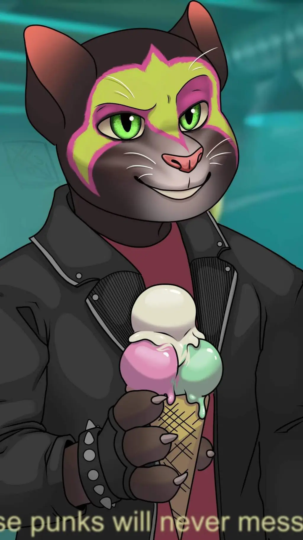 ai character: talkingtom/Friends background