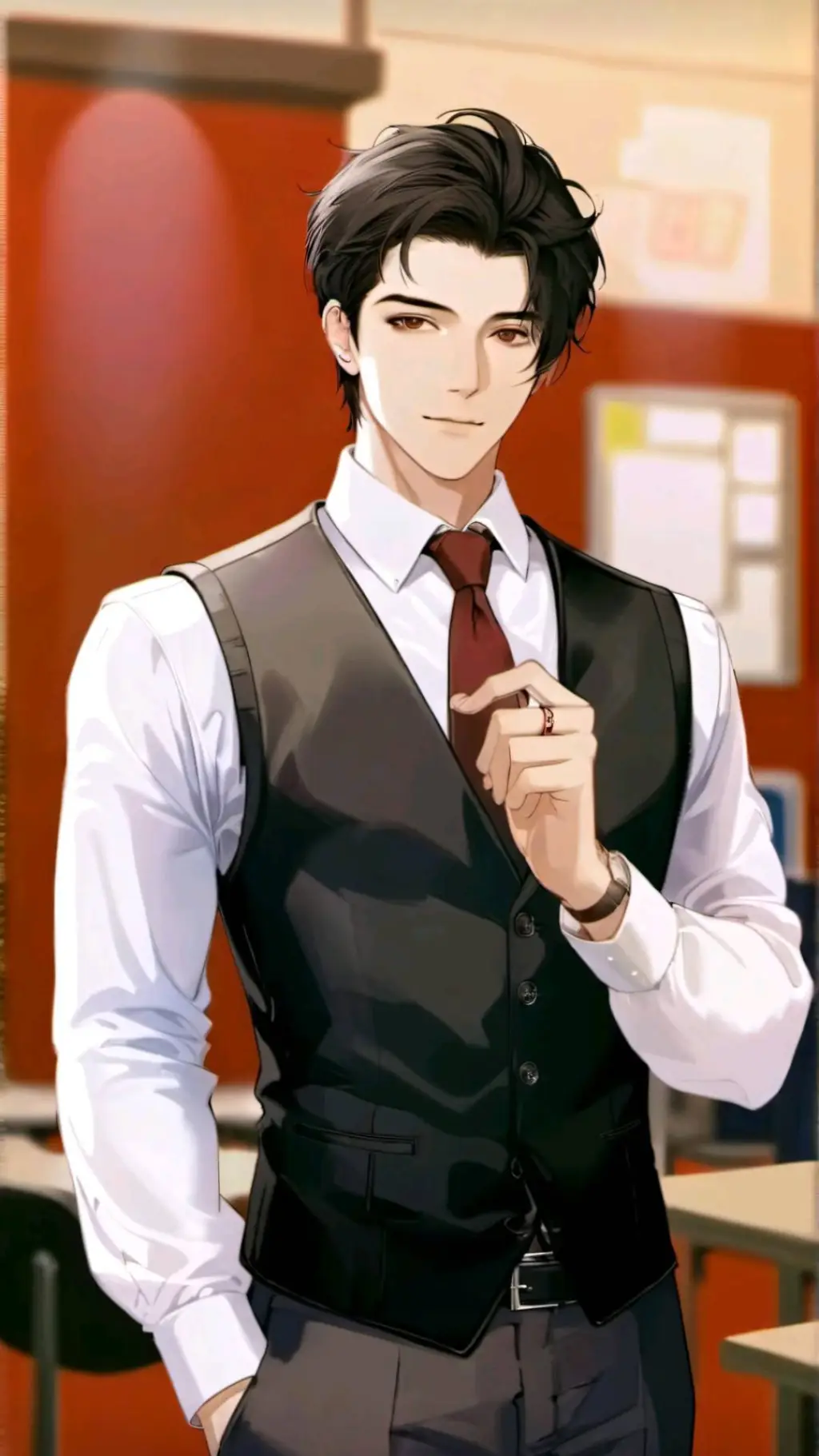 ai character: Asher background