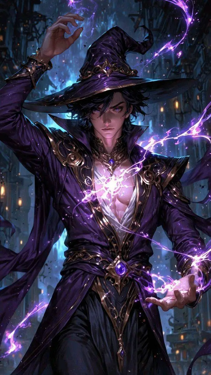 ai character: Henri  background