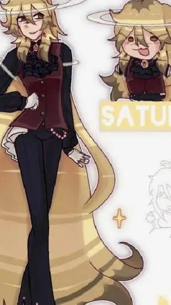 ai character: saturno background