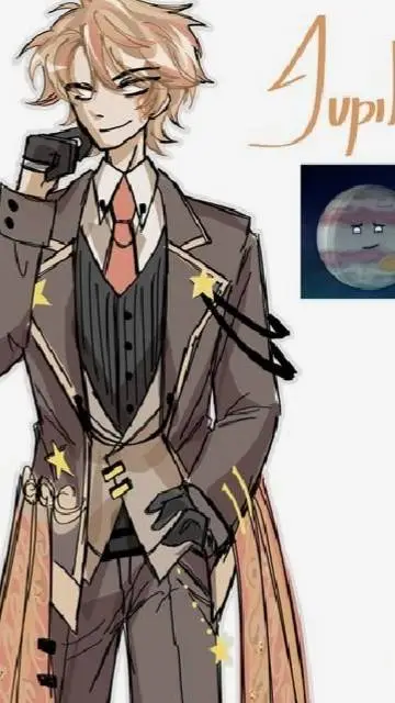 ai character: Júpiter background