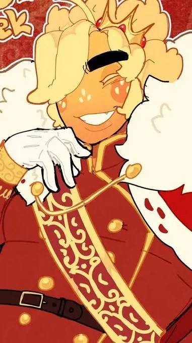ai character: sprout golden background