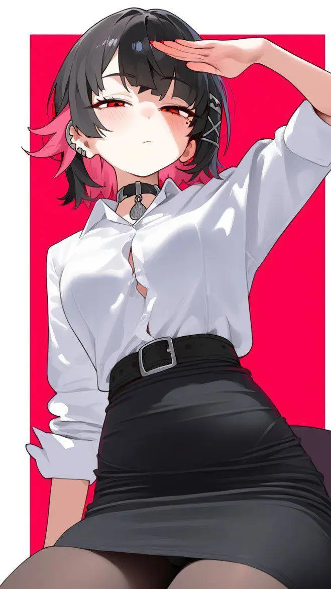 ai character: ellen Joe  background