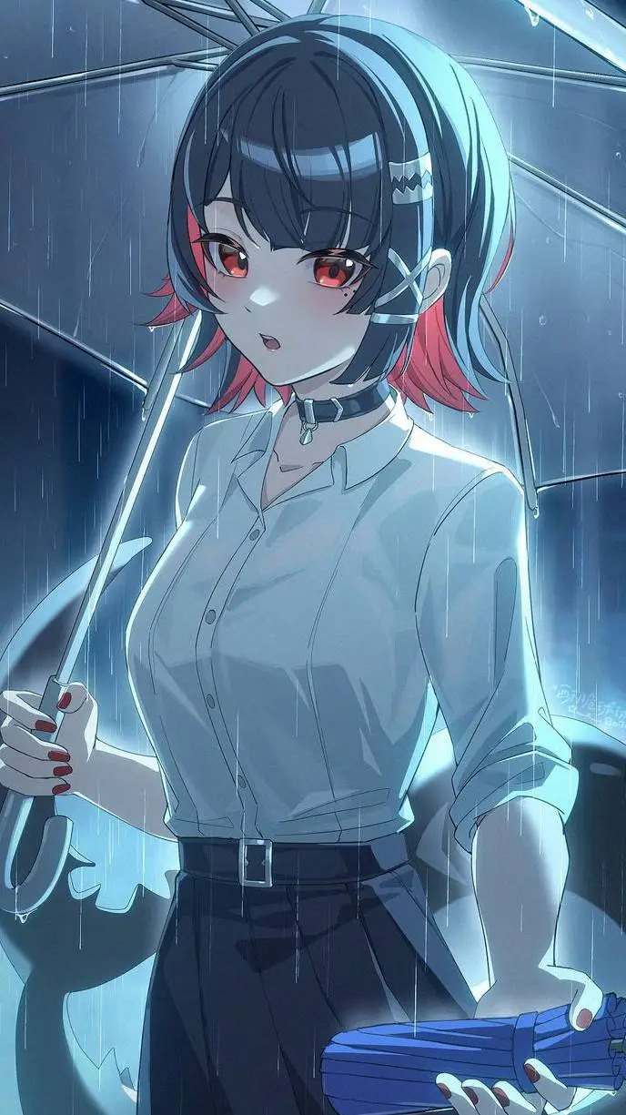 ai character: Ellen Joe 🦈🦈💅💕 background