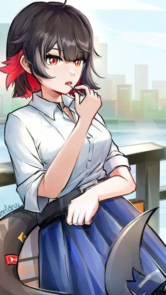 ai character: Ellen joe  background