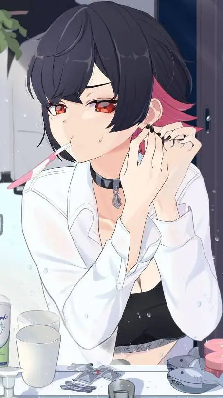 ai character: Ellen joe  background