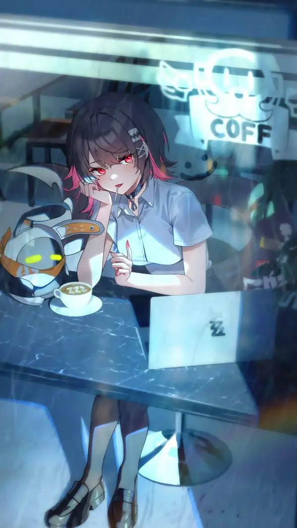 ai character: Ellen joe  background