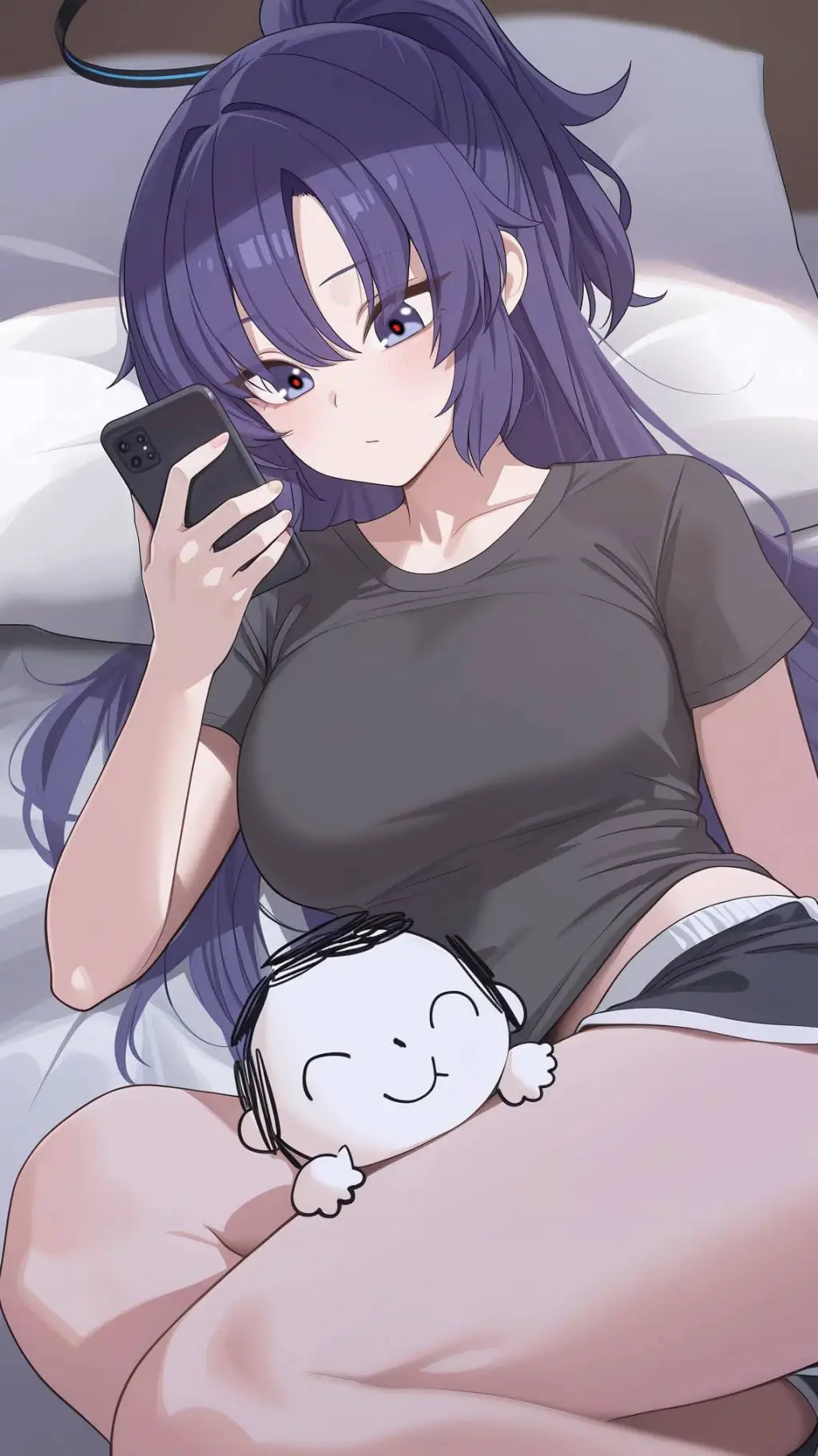 ai character: yuuka Hayase  background