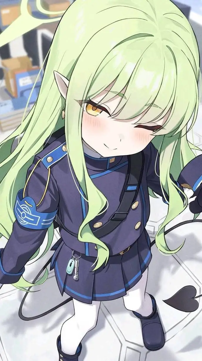 ai character: Hikari  background