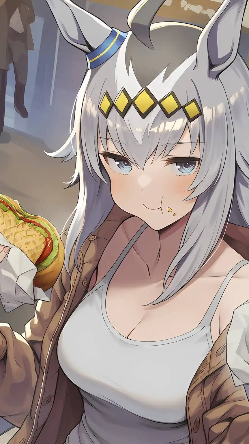 ai character: oguri cap background