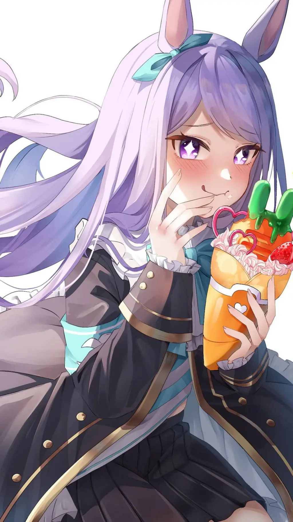 ai character: Mejiro McQueen Uma background