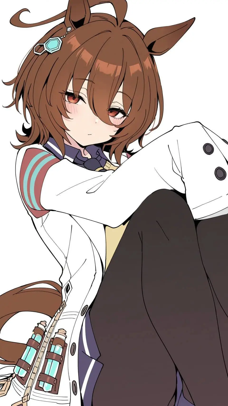 ai character: Agnes tachyon  background