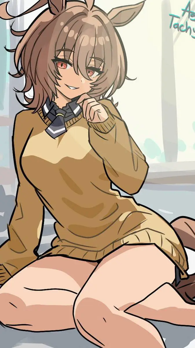 ai character: Agnes tachyon  background