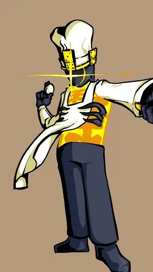 ai character: 1x4 one eggs background