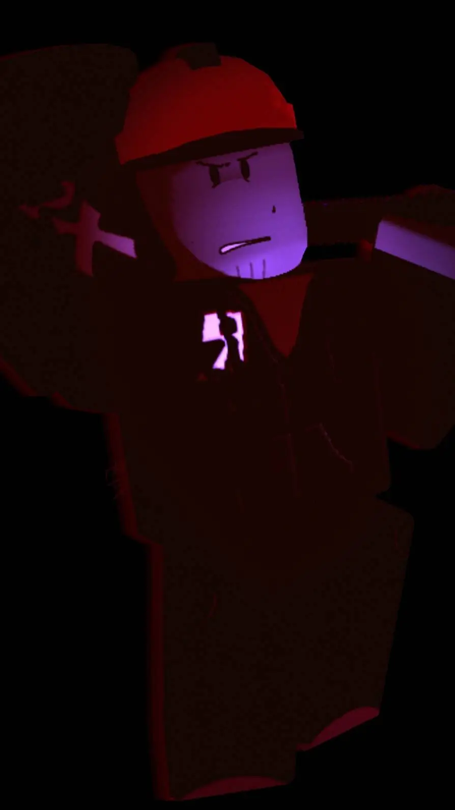 ai character: Builderman  background