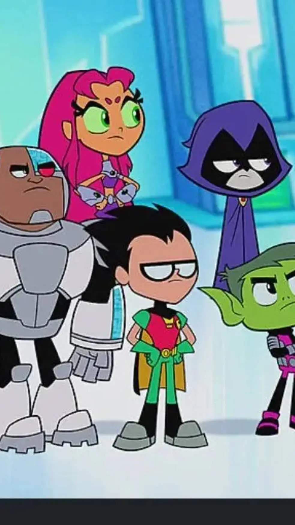 ai character: Teen Titans Go! background