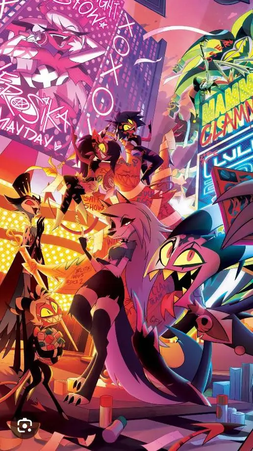 ai character: Helluva boss  background