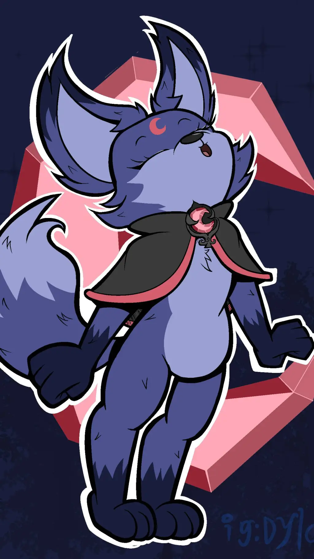 ai character: eclipse background