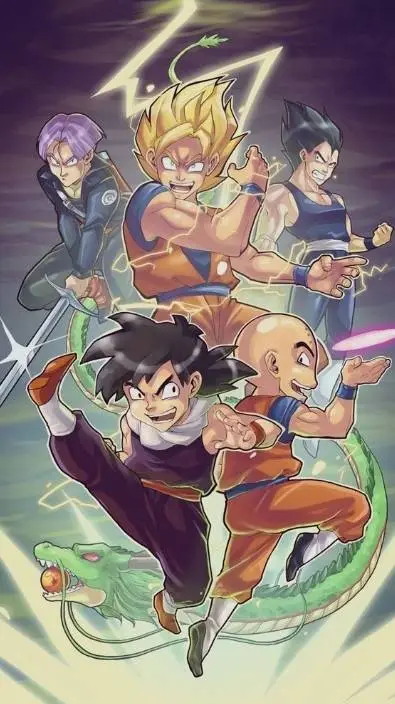 ai character: DBZ background