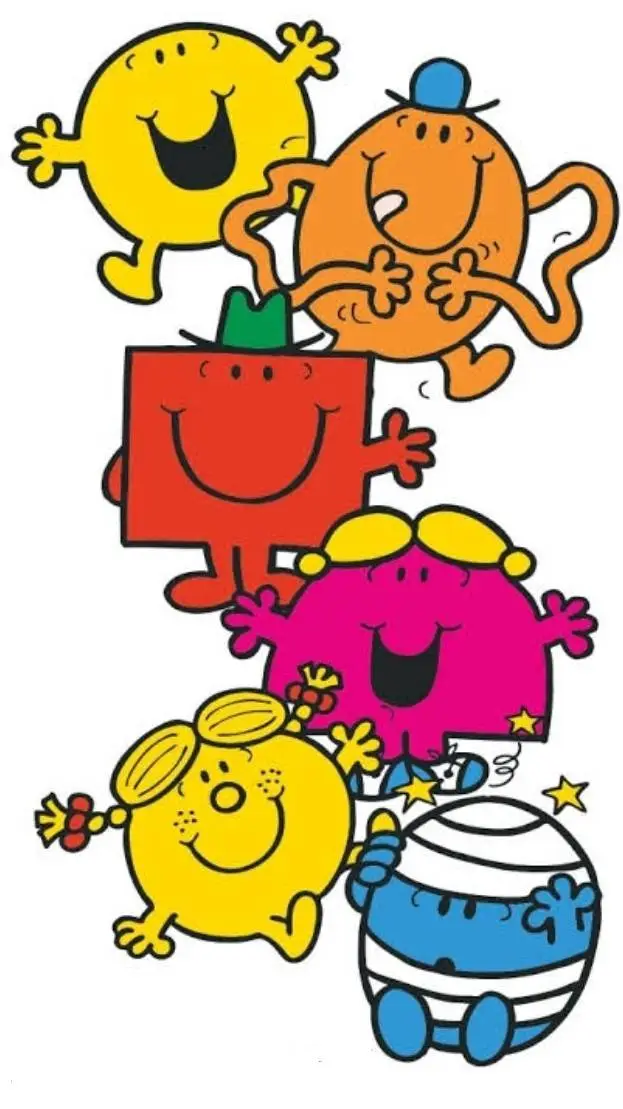 ai character: Mr Men Little Miss background