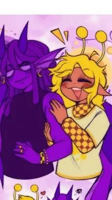 ai character: 💛SIMÓN × DURPLE💜 background