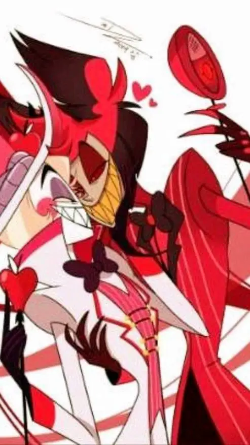 ai character: LUCIFER ×ALASTOR background